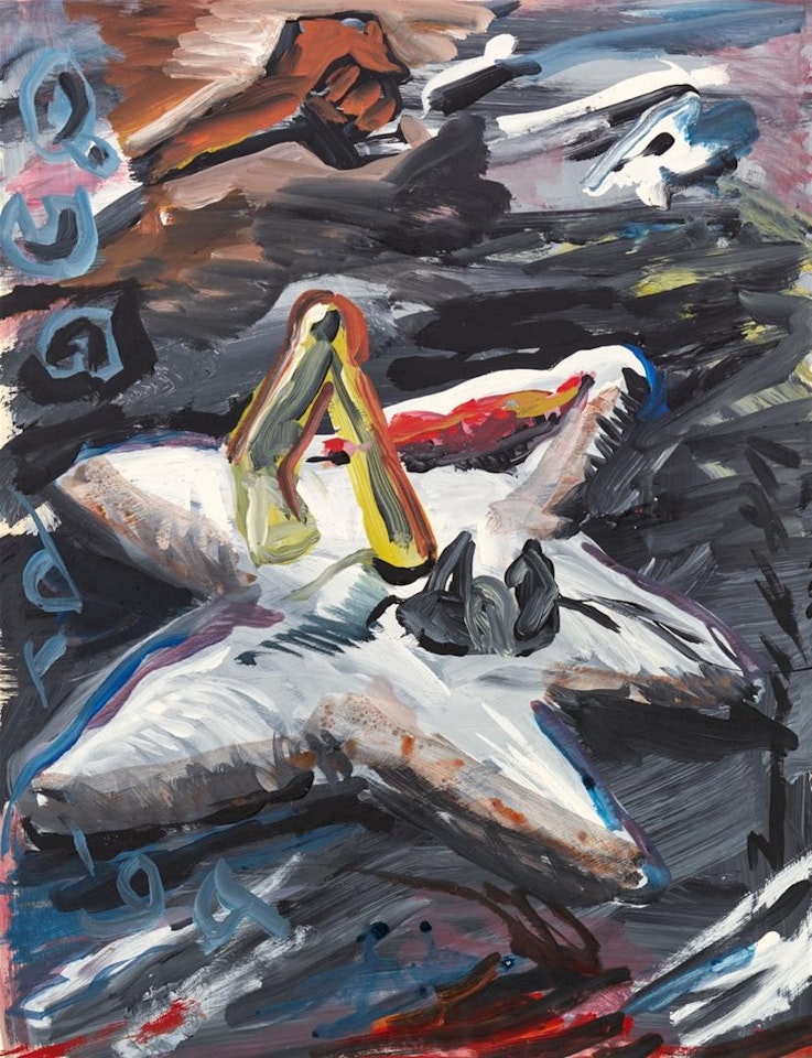 Untitled (Quadriga) by Jörg Immendorff
