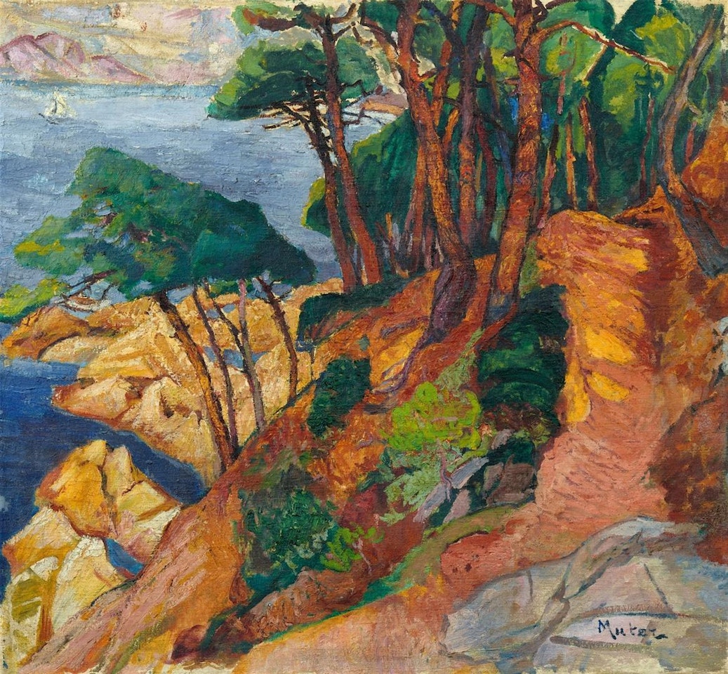 Landschaft Südfrankreich by Mela Muter
