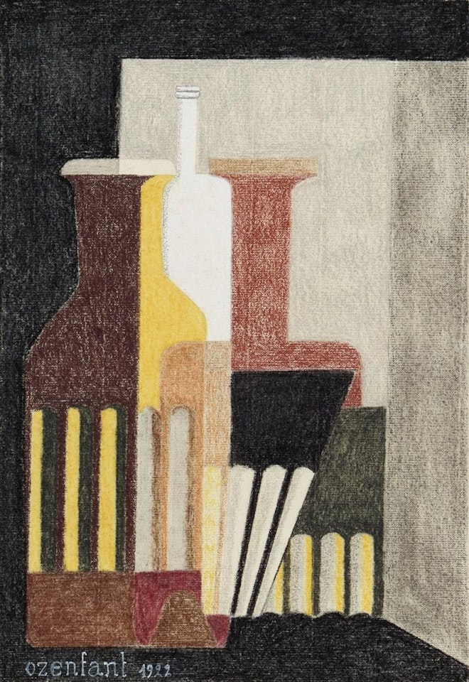 Nature morte devant une fenêtre by Amédée Ozenfant