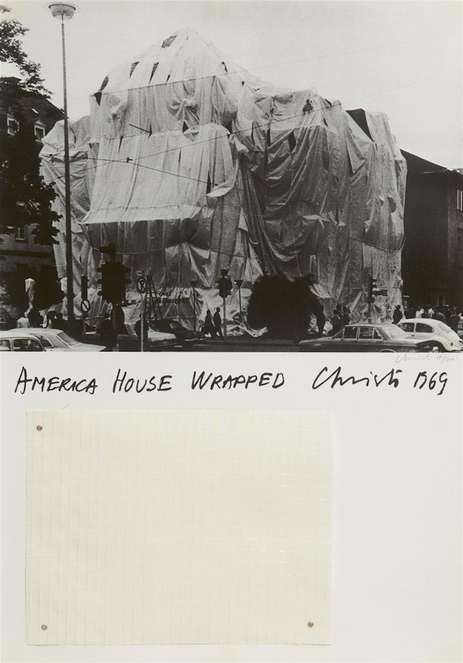 America House Wrapped, Heidelberg by Christo
