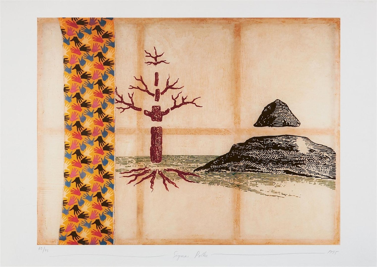 Die drei Lügen der Malerei by Sigmar Polke