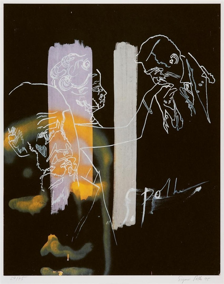 Handkuss by Sigmar Polke