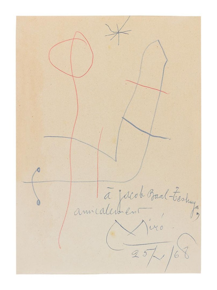 SANS TITRE by Joan Miró