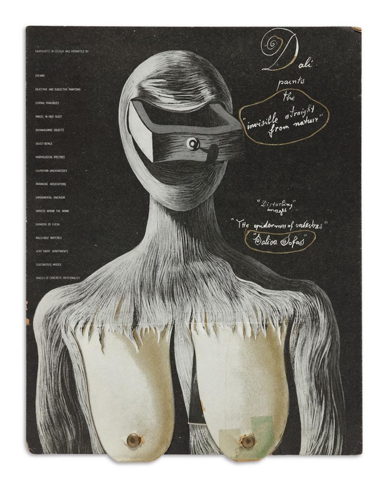 SOUVENIR CATALOGUE, JULIEN LEVY GALLERY by Salvador Dali