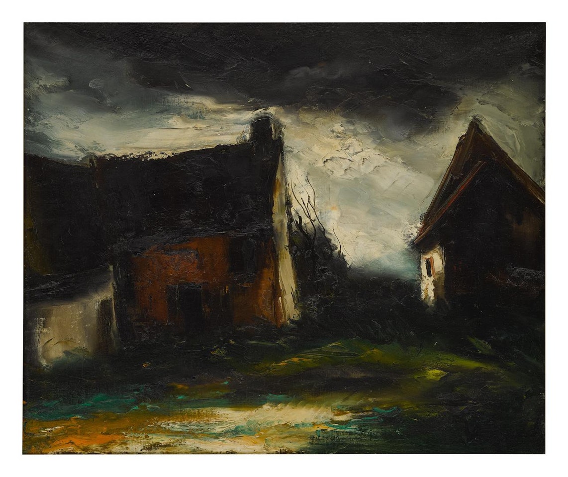 LE VILLAGE by Maurice de Vlaminck