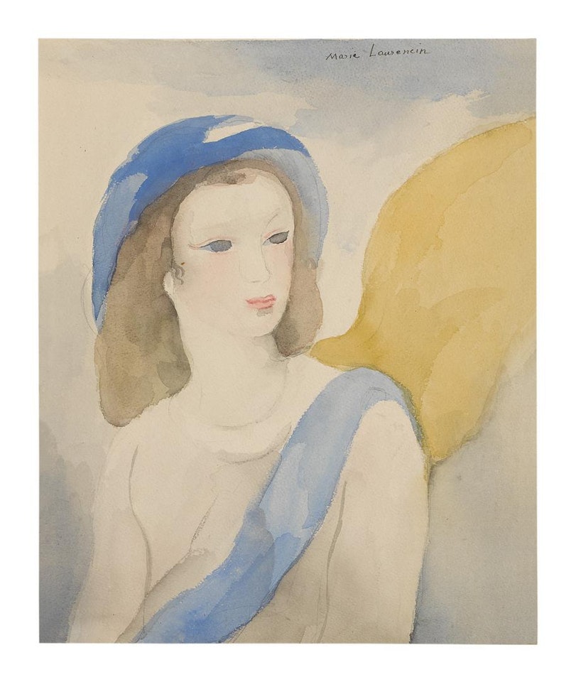 PORTRAIT DE FEMME by Marie Laurencin