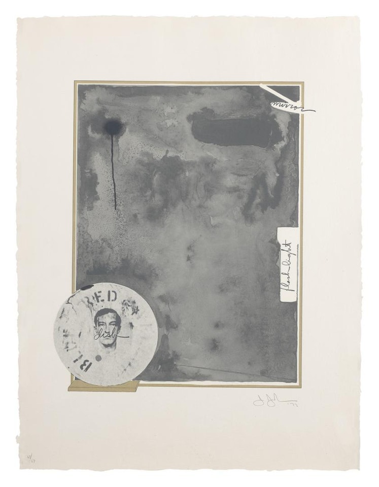SOUVENIR I (ULAE 111) by Jasper Johns