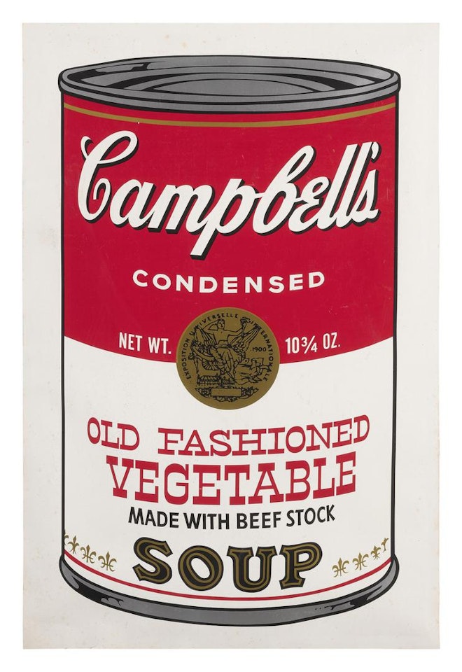 OLD FASHIONED VEGETABLE (FELDMAN & SCHELLMANN II.54) by Andy Warhol