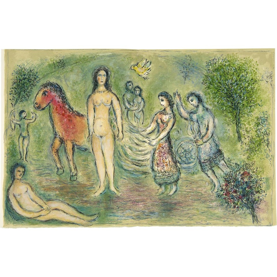 Homer - L'Odyssée by Marc Chagall
