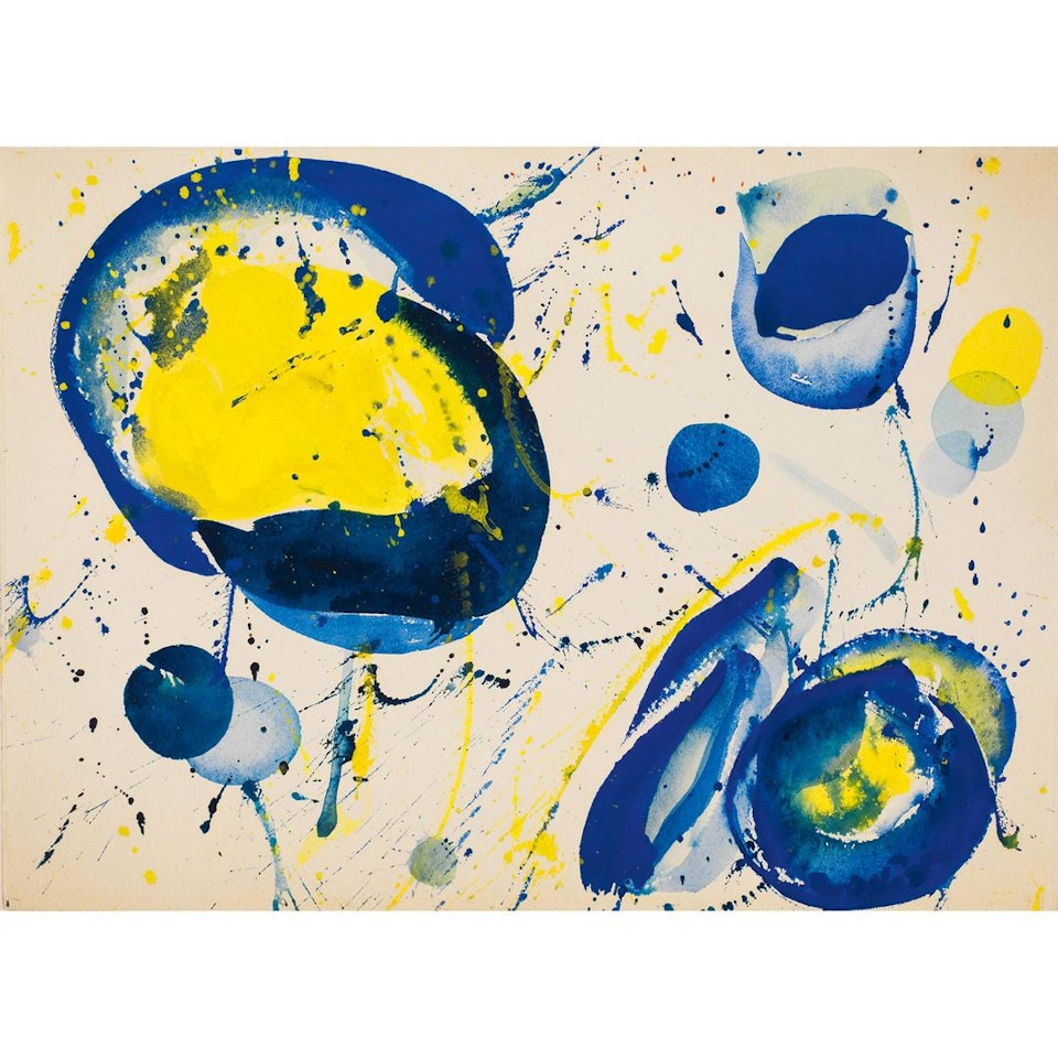 Blue Balls by Sam Francis