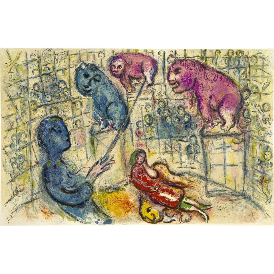 Cirque by Marc Chagall