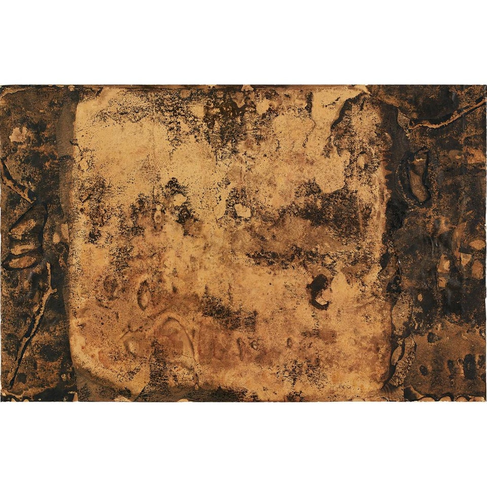 Aire médiane claire by Jean Dubuffet