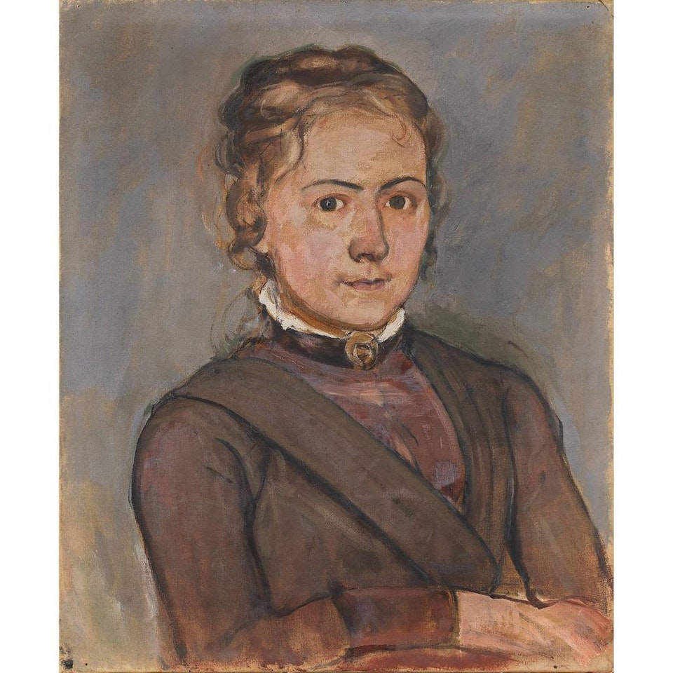 Bildnis Agnes Jakobi by Ferdinand Hodler