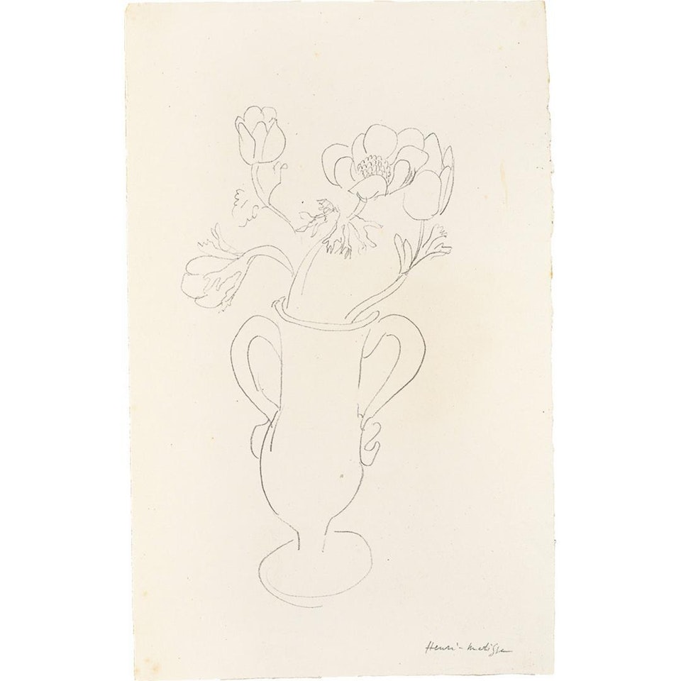Bouquet de fleurs dans un canthare by Henri Matisse