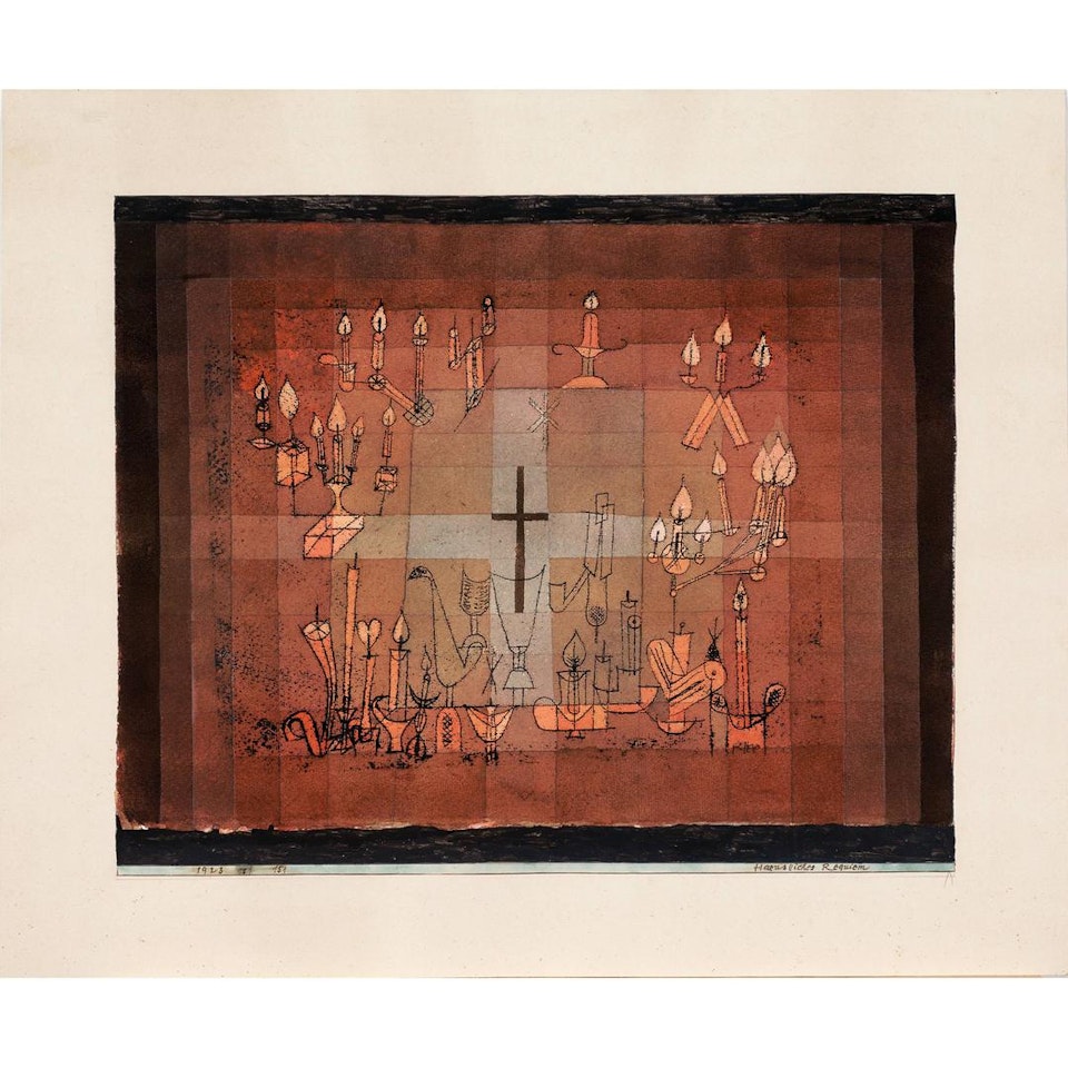 Haeusliches Requiem by Paul Klee