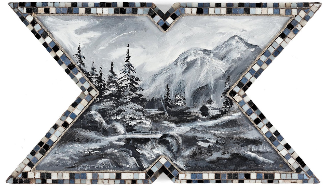 "Alplandskap" by Ernst Billgren