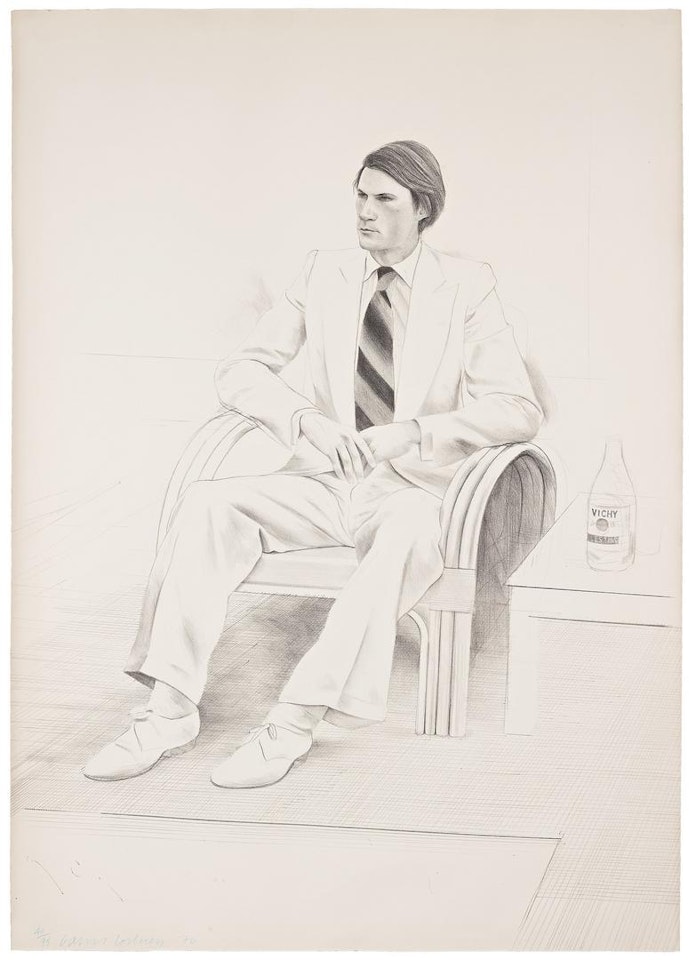 "Joe McDonald" by David Hockney