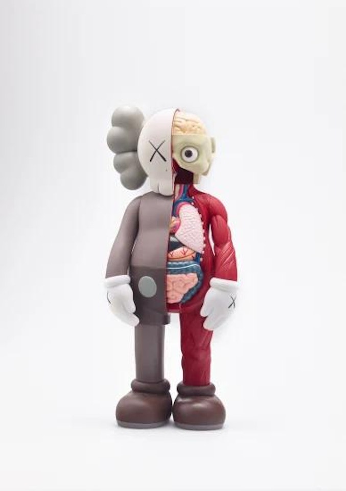 (ORIGINALFAKE) COMPANION (BROWN) by Kaws