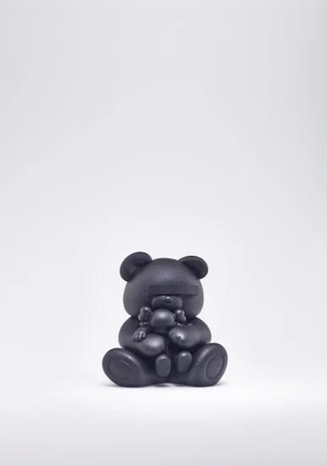 KAWS X JUN TAKAHASHI UNDERCOVER BEAR COMPANION (BLACK) by Kaws