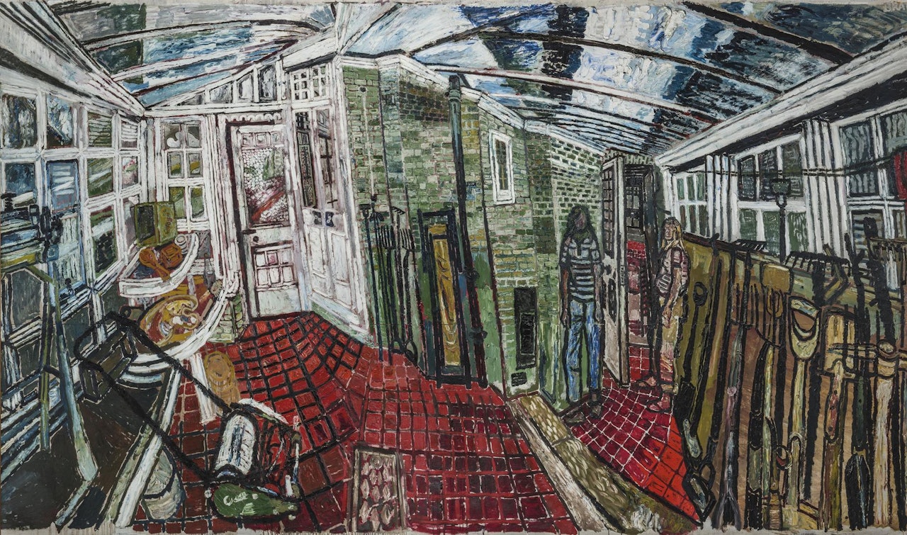 The Greenhouse by John Bratby
