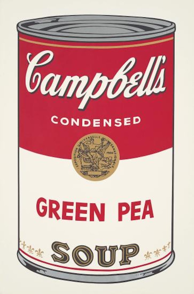 Green Pea, from Campbell's Soup I by Andy Warhol