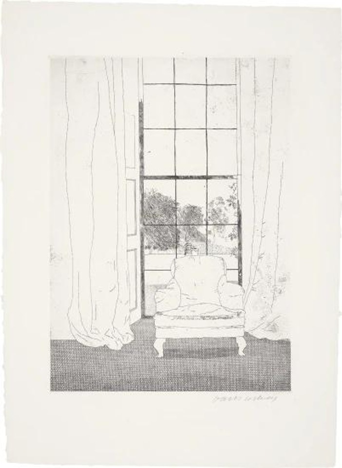 Home, from Illustrations for Six Fairy Tales from the Brothers Grimm by David Hockney