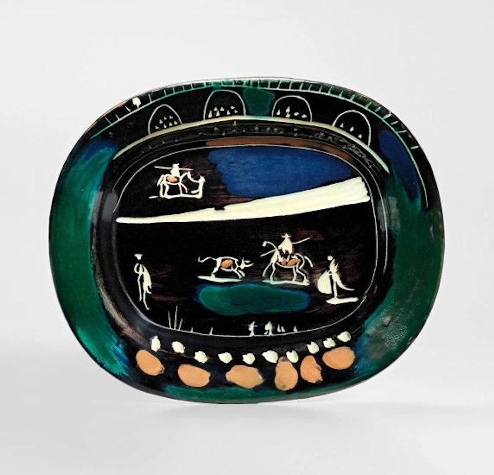 Corrida verte (Green Bullfight) by Pablo Picasso