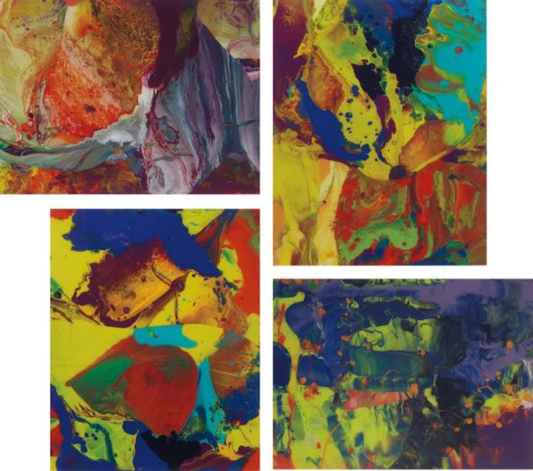 Ifrit (P8); Bagdad (P9); Bagdad (P10); and Aladin (P11) by Gerhard Richter