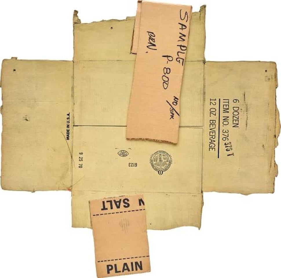 Cardbird IV, from Cardbird Series by Robert Rauschenberg
