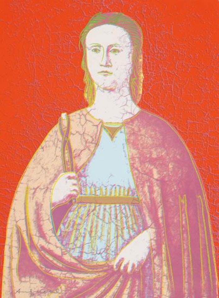 Saint Apollonia by Andy Warhol