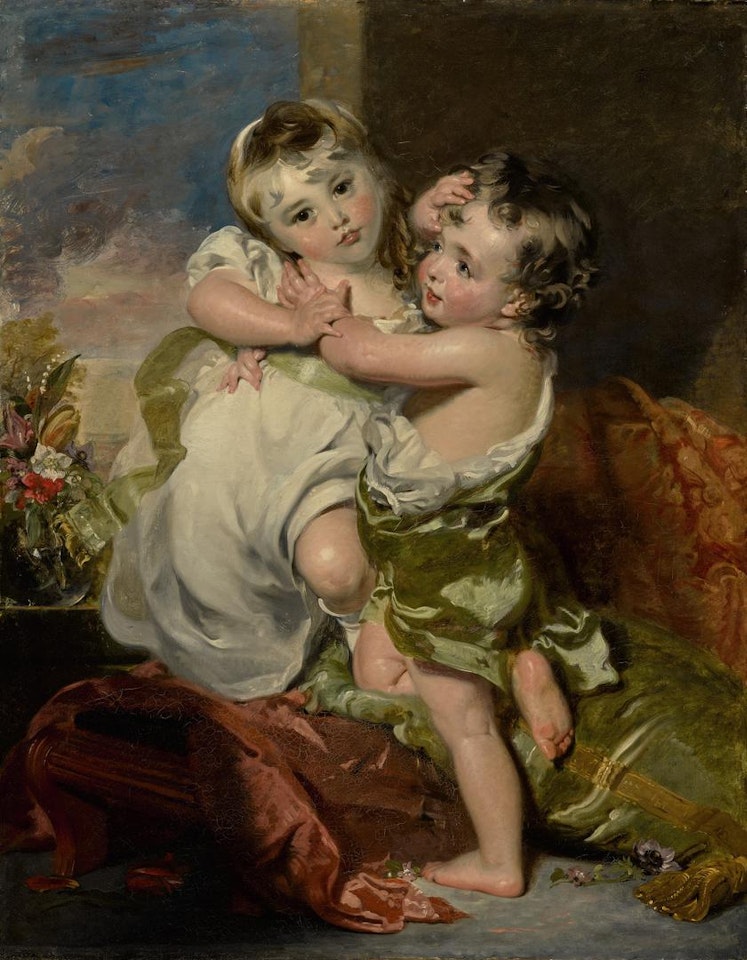 THE PROFFERED KISS by Sir Thomas Lawrence