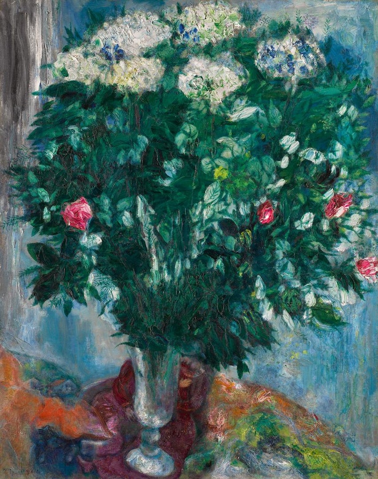 FLEURS by Marc Chagall