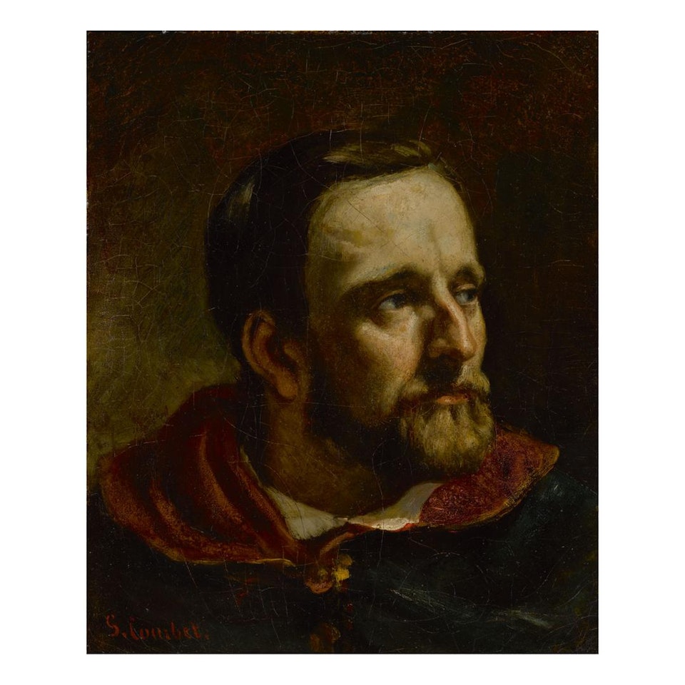 PORTRAIT PRÉSUMÉ DE TONY MARLET by Gustave Courbet