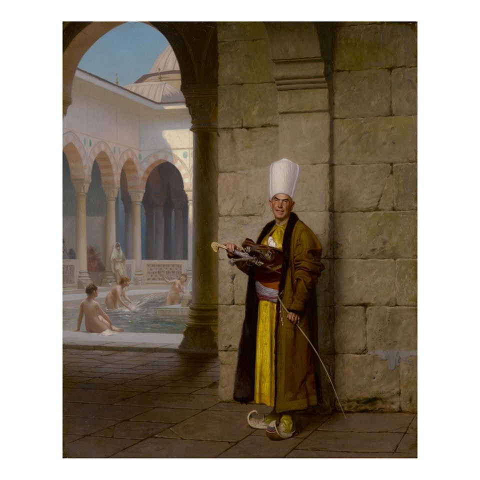 THE GRAND WHITE EUNUCH by Jean Léon Gérome