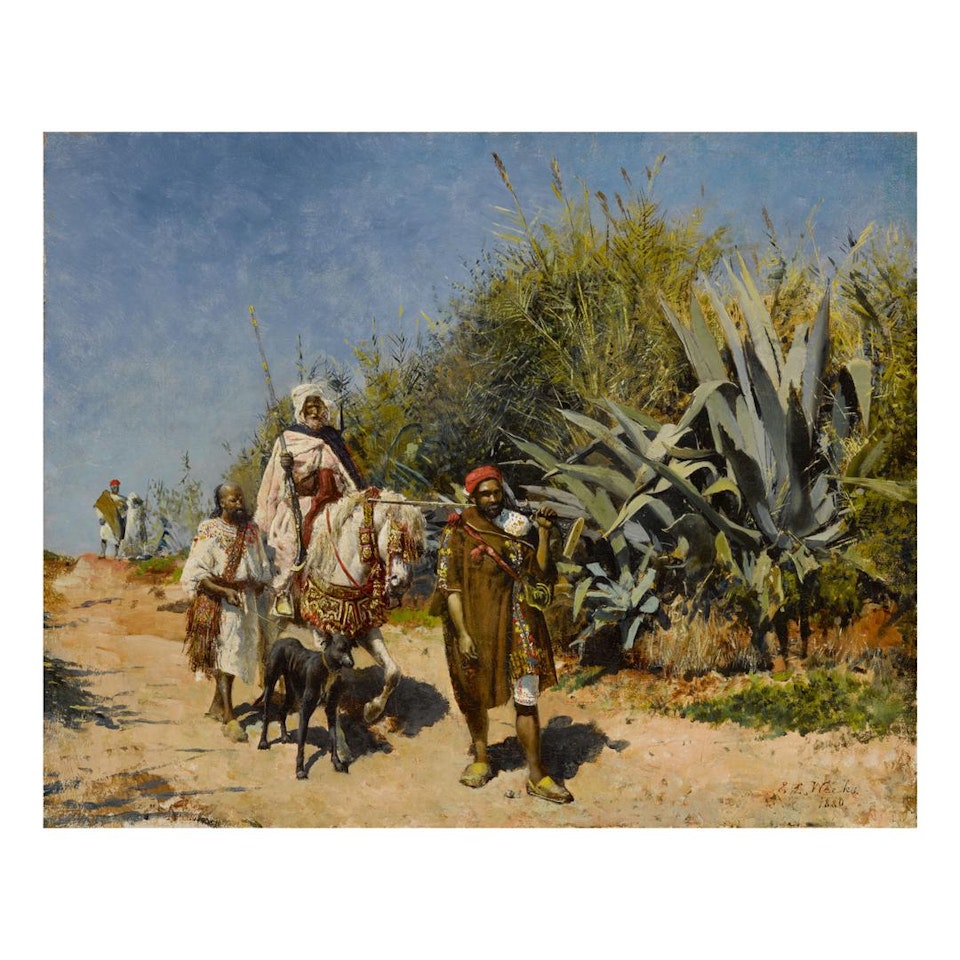 THE PROCESSION by Edwin Lord Weeks