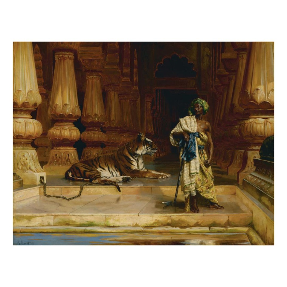 THE PALACE GUARDS by Rudolf Ernst