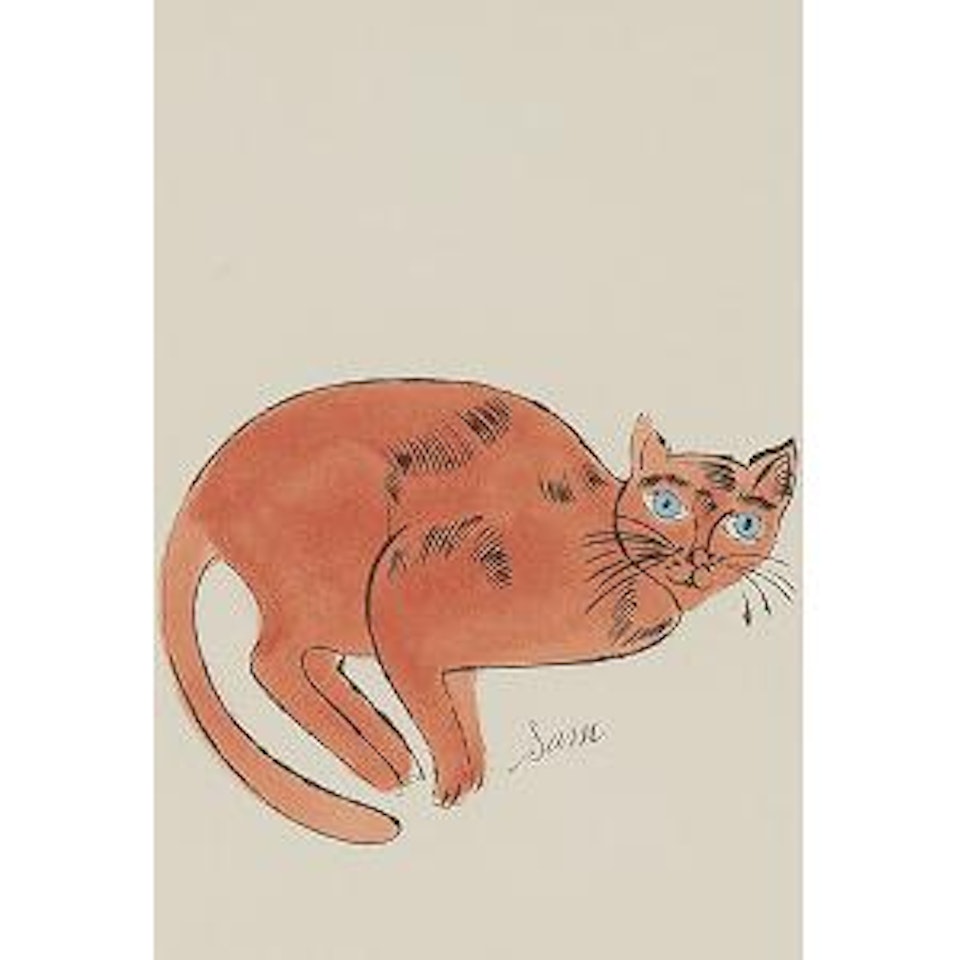 Cat named Sam (F. & S. Ⅳ.67) by Andy Warhol