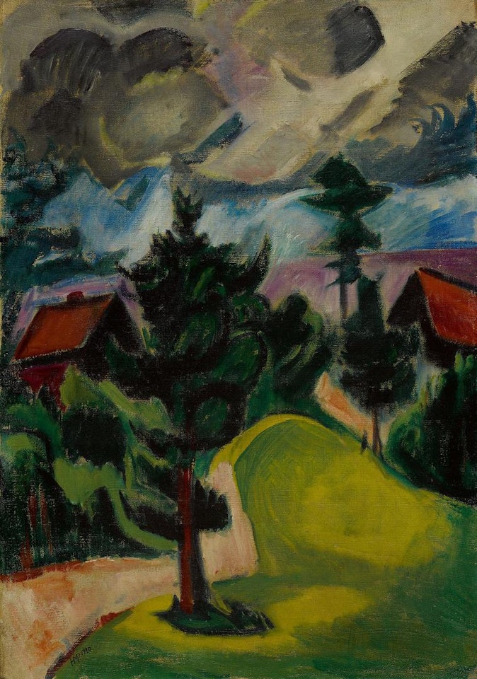 LANDSCHAFT (LANDSCAPE) by Max Pechstein