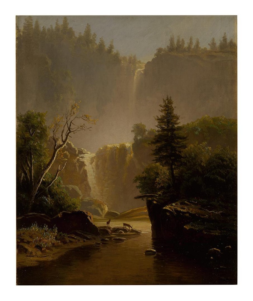 KAATERSKILL AND HAINES FALLS by Hermann Fuechsel