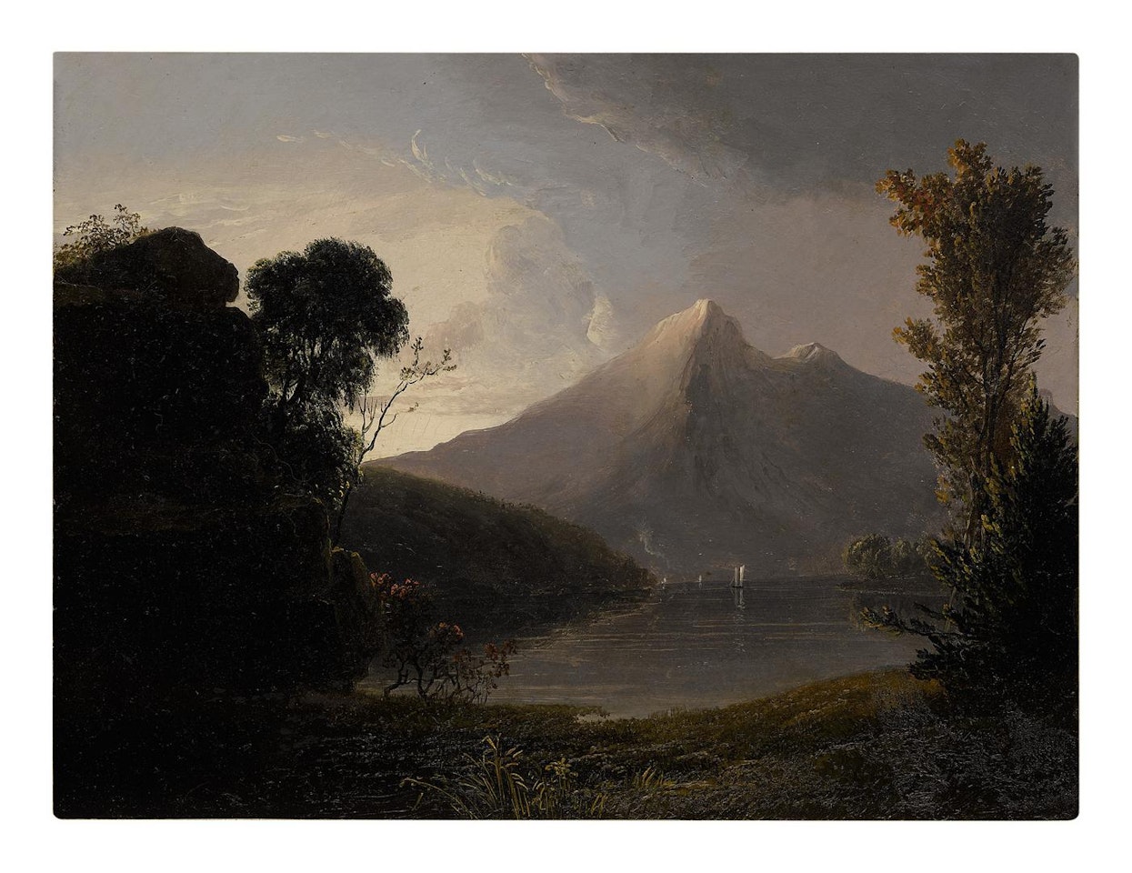 A MOUNTAIN LAKE by Thomas Doughty