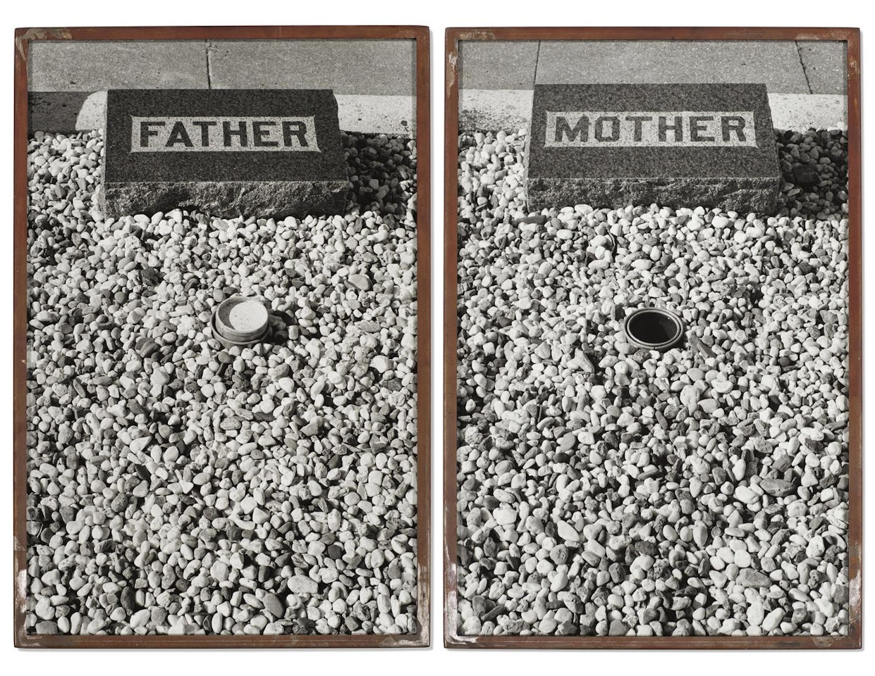 Les Tombes: Father, Mother by Sophie Calle