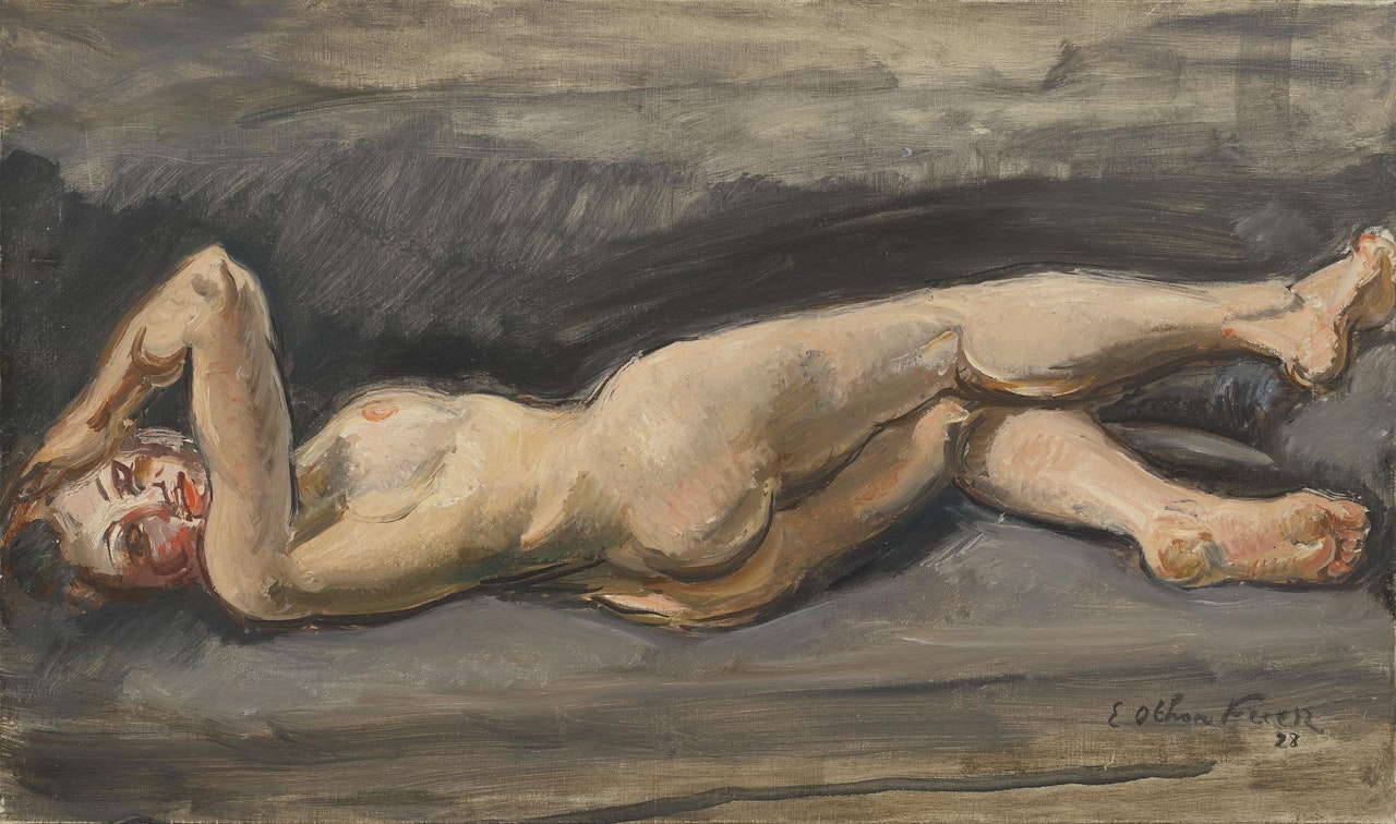 Femme allongée by Othon Friesz