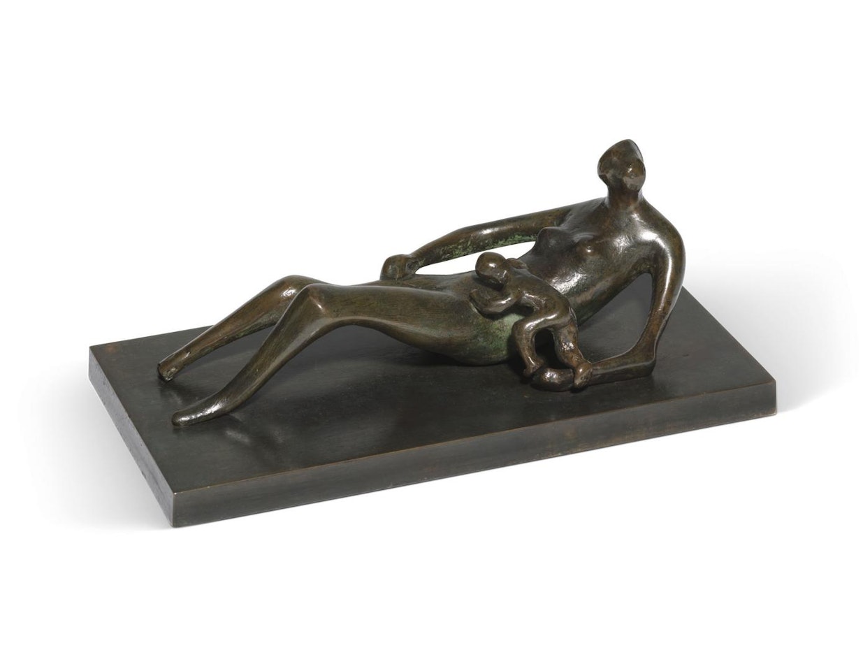 Reclining Mother and Child II by Henry Moore