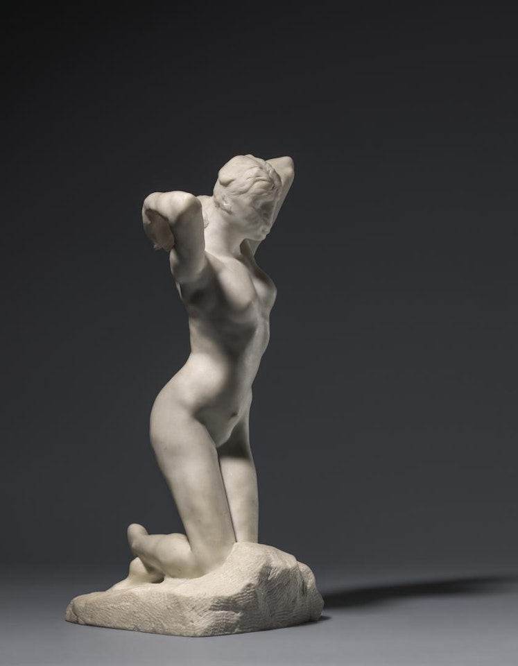 Faunesse à genoux by Auguste Rodin