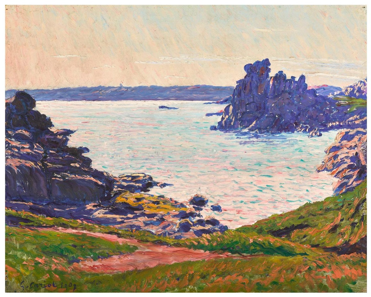 CÔTES ROCHEUSES by Gustave Cariot