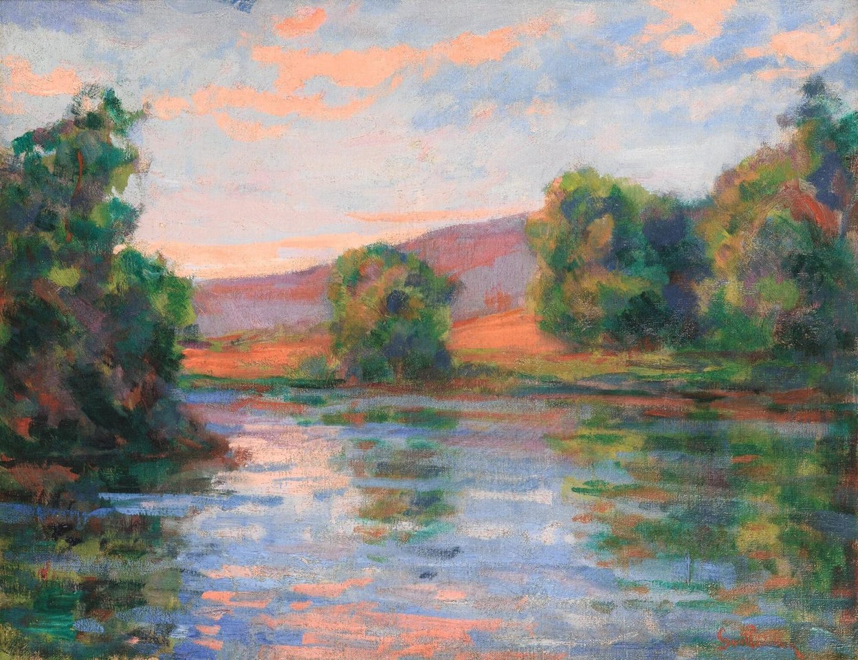 PAYSAGE DE LA CREUSE by Armand Guillaumin