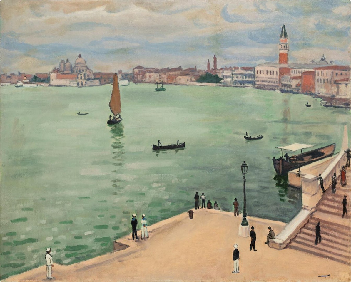 TEMPS GRIS À VENISE by Albert Marquet