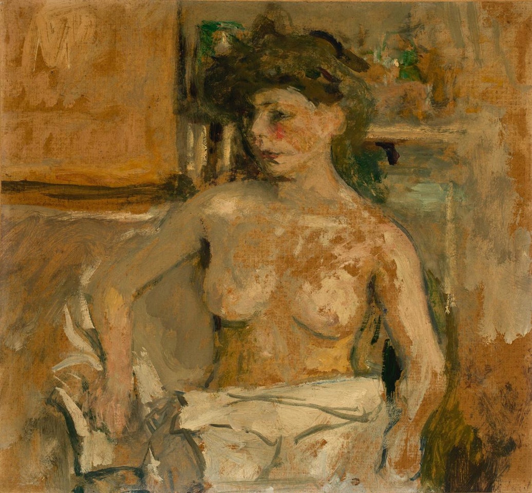 JEUNE FEMME  by Édouard Vuillard
