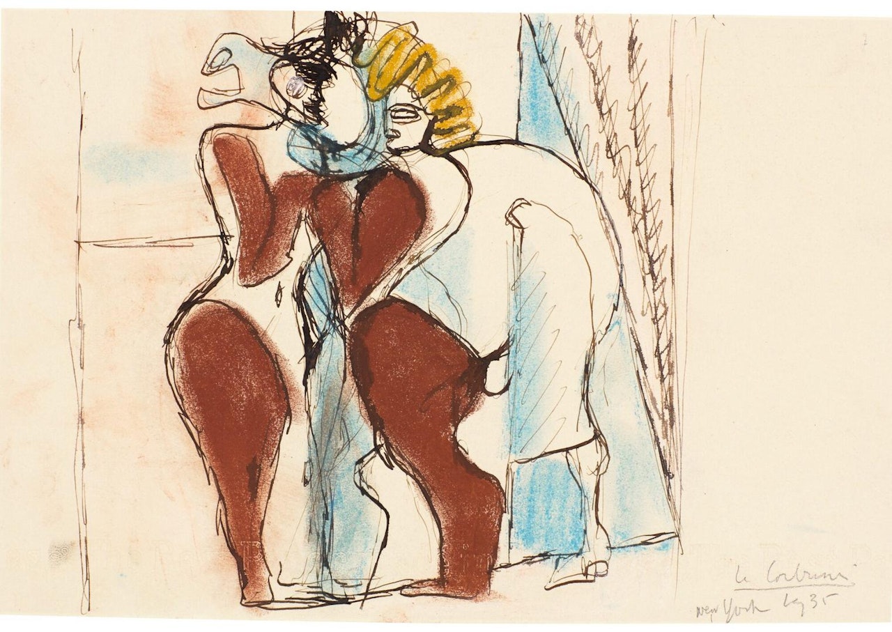 ÉTUDE POUR CIRQUE (CHEVAL DE CIRQUE) by Le Corbusier