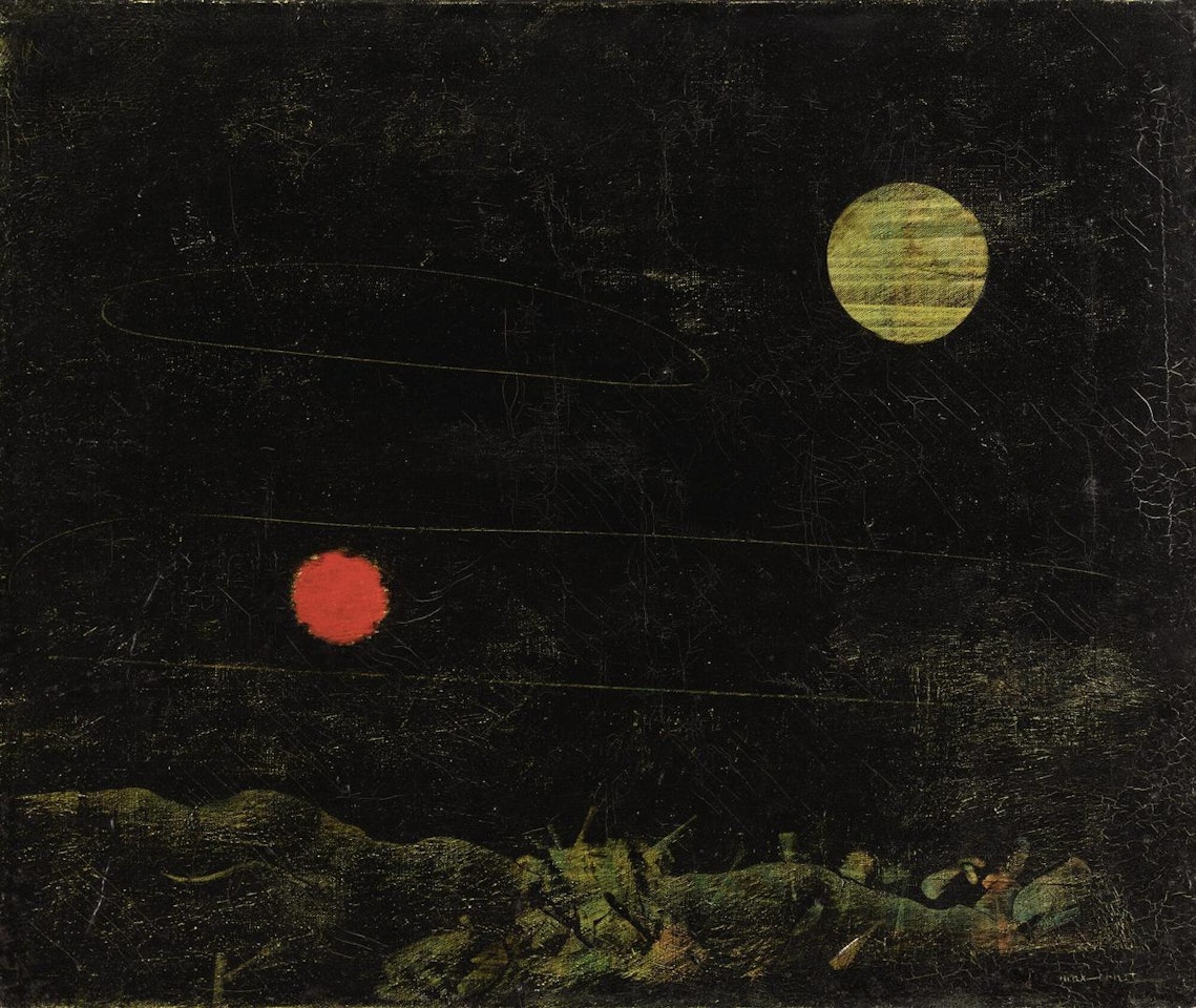 UN PEU DE CALME by Max Ernst